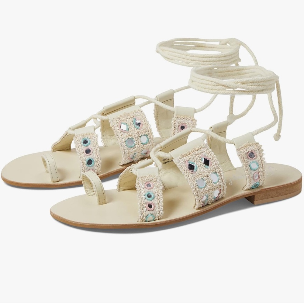 Free People Mantra Mirror Sandal